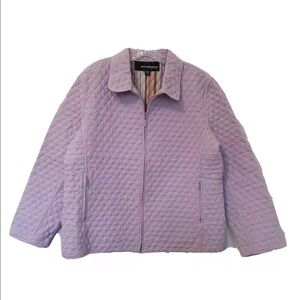 WEATHERPROOF GARMENT CO Sz XL Lilac Quilted Jacket